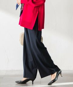 LAUTREAMONT / ロートレアモン その他パンツ | 両面起毛ドロストワイドパンツ