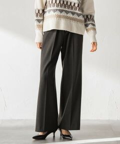 LAUTREAMONT / ロートレアモン その他パンツ | 両面起毛ドロストワイドパンツ