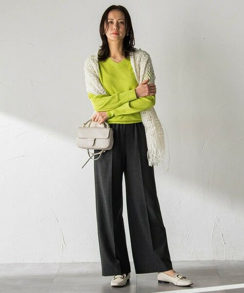 LAUTREAMONT / ロートレアモン その他パンツ | 両面起毛ドロストワイドパンツ | 詳細16