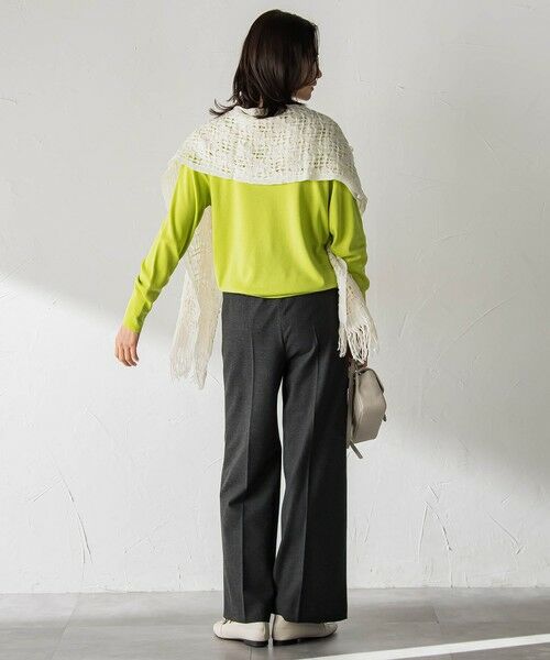 LAUTREAMONT / ロートレアモン その他パンツ | 両面起毛ドロストワイドパンツ | 詳細24