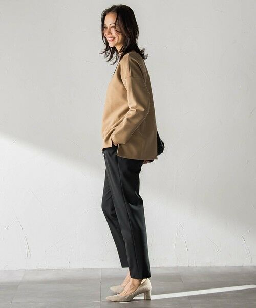 LAUTREAMONT / ロートレアモン その他パンツ | 【WEB限定】美シルエット裏起毛ストレッチパンツ≪13号あり/毛玉防止≫ | 詳細6