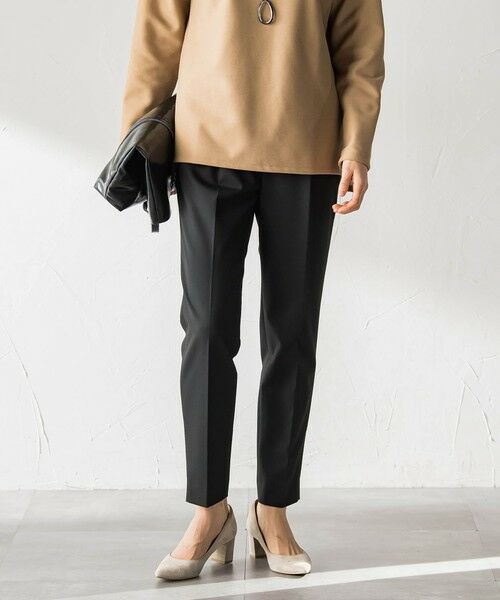 LAUTREAMONT / ロートレアモン その他パンツ | 【WEB限定】美シルエット裏起毛ストレッチパンツ≪13号あり/毛玉防止≫ | 詳細9