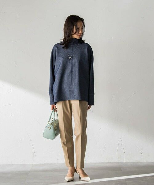 LAUTREAMONT / ロートレアモン その他パンツ | 【WEB限定】美シルエット裏起毛ストレッチパンツ≪13号あり/毛玉防止≫ | 詳細3