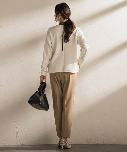 LAUTREAMONT / ロートレアモン その他パンツ | 【WEB限定】美シルエット裏起毛ストレッチパンツ≪13号あり/毛玉防止≫ | 詳細9