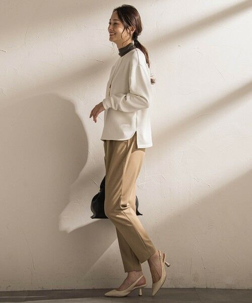 LAUTREAMONT / ロートレアモン その他パンツ | 【WEB限定】美シルエット裏起毛ストレッチパンツ≪13号あり/毛玉防止≫ | 詳細20