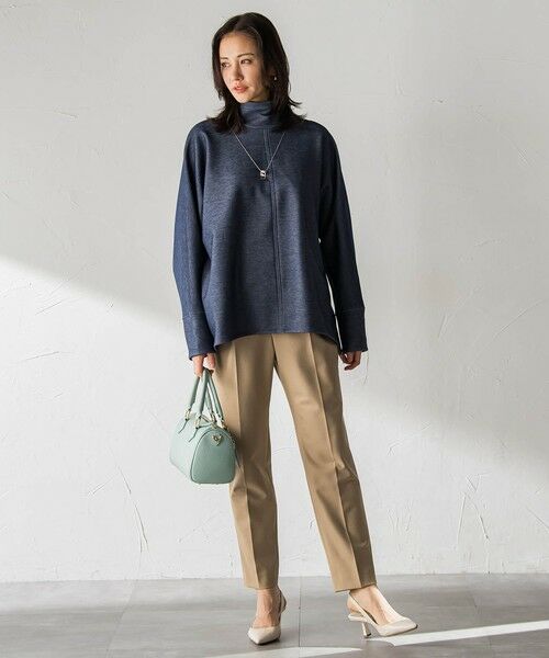 LAUTREAMONT / ロートレアモン その他パンツ | 【WEB限定】美シルエット裏起毛ストレッチパンツ≪13号あり/毛玉防止≫ | 詳細24