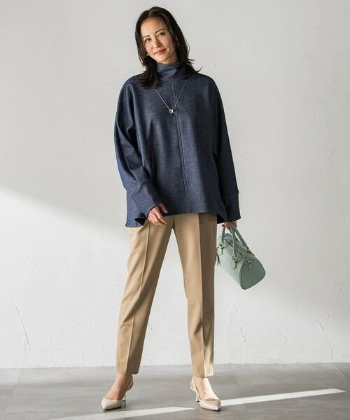 LAUTREAMONT / ロートレアモン その他パンツ | 【WEB限定】美シルエット裏起毛ストレッチパンツ≪13号あり/毛玉防止≫ | 詳細25