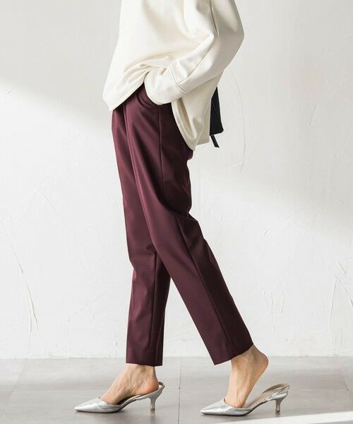 LAUTREAMONT / ロートレアモン その他パンツ | 【WEB限定】美シルエット裏起毛ストレッチパンツ≪13号あり/毛玉防止≫ | 詳細10