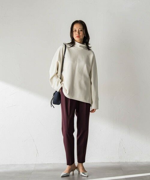 LAUTREAMONT / ロートレアモン その他パンツ | 【WEB限定】美シルエット裏起毛ストレッチパンツ≪13号あり/毛玉防止≫ | 詳細11