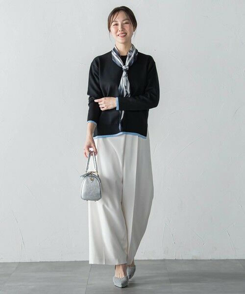 LAUTREAMONT / ロートレアモン ニット・セーター | 配色クルーネックニット≪洗える≫ | 詳細1