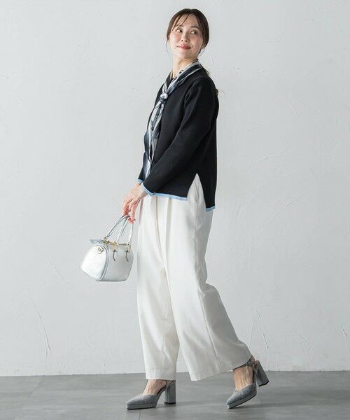 LAUTREAMONT / ロートレアモン ニット・セーター | 配色クルーネックニット≪洗える≫ | 詳細3