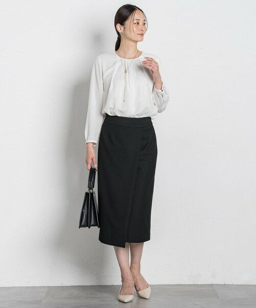 LAUTREAMONT / ロートレアモン シャツ・ブラウス | フロントタックブラウス≪透けにくい≫ | 詳細2