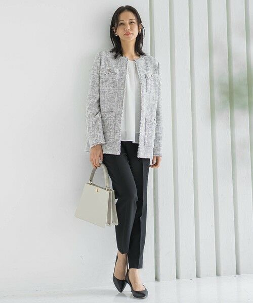 LAUTREAMONT / ロートレアモン シャツ・ブラウス | 【WEB限定 13号】フロントタックブラウス≪透けにくい≫ | 詳細11