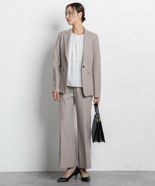 LAUTREAMONT / ロートレアモン シャツ・ブラウス | 【WEB限定 13号】フロントタックブラウス≪透けにくい≫ | 詳細6