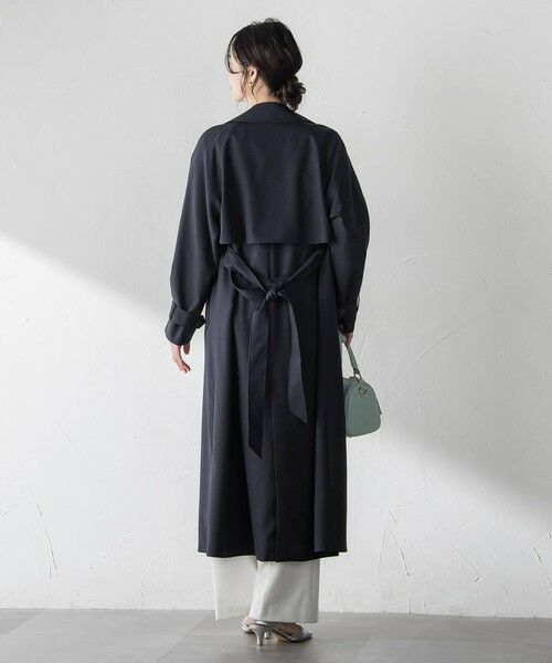 LAUTREAMONT / ロートレアモン ダッフルコート | 【ラク軽トレンチ】ラグランスリーブスプリングコート≪撥水/手洗い≫ | 詳細18