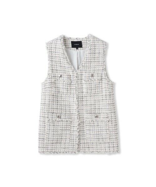 LAUTREAMONT / ロートレアモン ダウンジャケット・ベスト | LUSTROツイードジレ | 詳細5