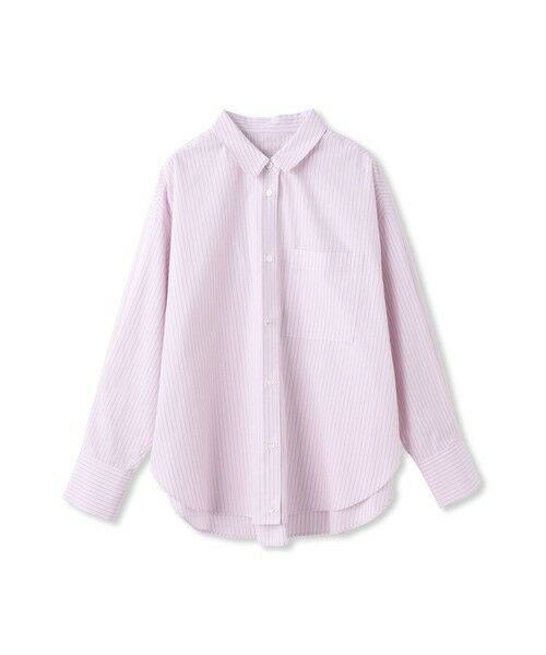 LAUTREAMONT / ロートレアモン シャツ・ブラウス | コットンポプリン2WAYストライプシャツ | 詳細5