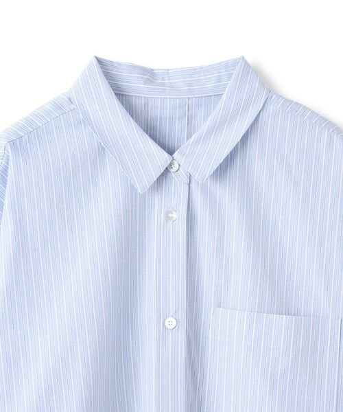 LAUTREAMONT / ロートレアモン シャツ・ブラウス | コットンポプリン2WAYストライプシャツ | 詳細11