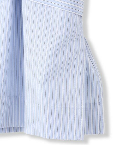 LAUTREAMONT / ロートレアモン シャツ・ブラウス | ボートネックコットンポプリンストライプブラウス | 詳細15