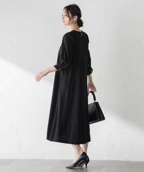 LAUTREAMONT / ロートレアモン ロング・マキシ丈ワンピース | アチェローザバックサテンワンピース | 詳細1