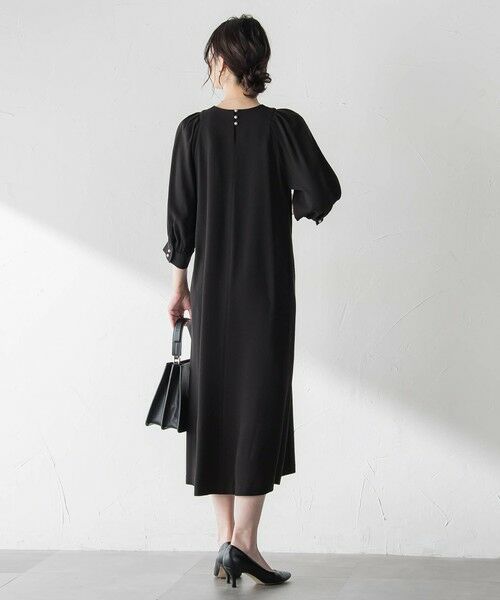 LAUTREAMONT / ロートレアモン ロング・マキシ丈ワンピース | アチェローザバックサテンワンピース | 詳細2