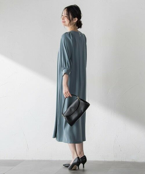 LAUTREAMONT / ロートレアモン ロング・マキシ丈ワンピース | アチェローザバックサテンワンピース | 詳細5