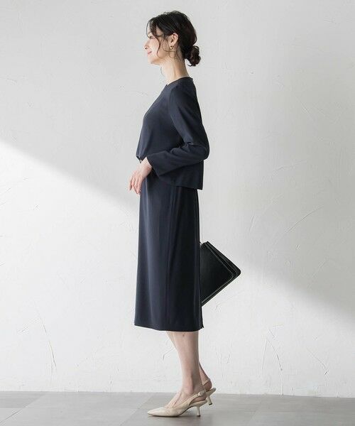 LAUTREAMONT / ロートレアモン ロング・マキシ丈ワンピース | アチェローザバックサテンジョーゼットワンピース | 詳細2