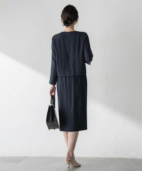 LAUTREAMONT / ロートレアモン ロング・マキシ丈ワンピース | アチェローザバックサテンジョーゼットワンピース | 詳細3