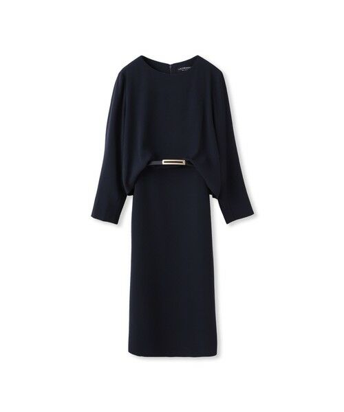 LAUTREAMONT / ロートレアモン ロング・マキシ丈ワンピース | アチェローザバックサテンジョーゼットワンピース | 詳細4