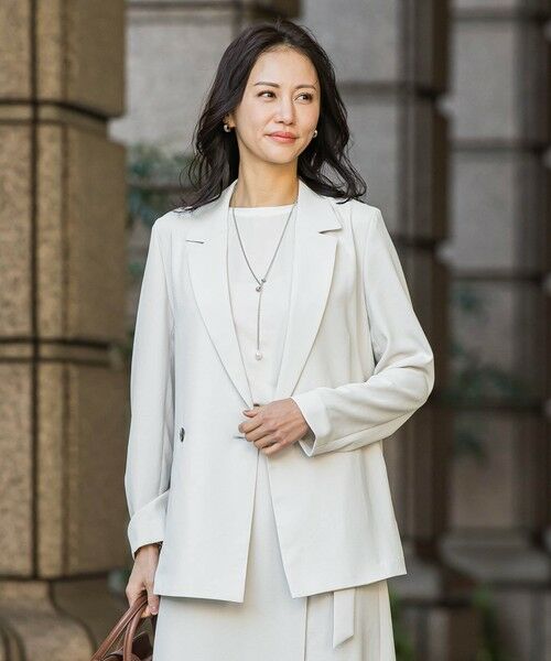 LAUTREAMONT / ロートレアモン テーラードジャケット | キレイ×リラックスアムンゼンジャケット≪13号あり≫（ベージュ）