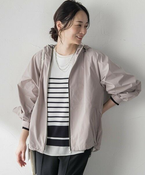 LAUTREAMONT / ロートレアモン テーラードジャケット | スミタフタマンパ≪洗える≫（ベージュ）