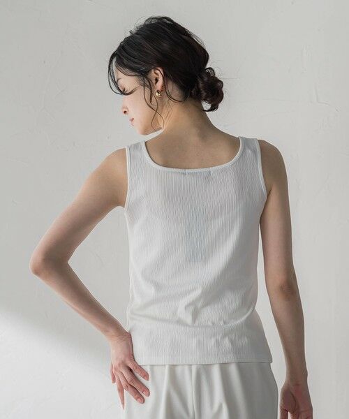 LAUTREAMONT / ロートレアモン カットソー | ランダムテレコストレッチタンクトップ | 詳細2