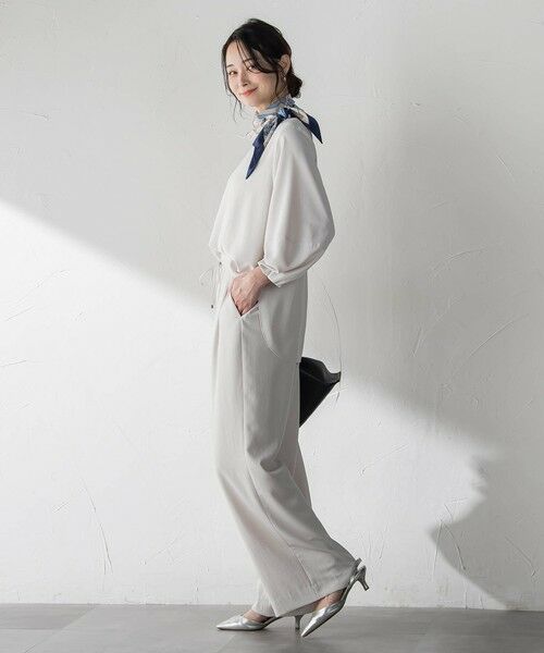 LAUTREAMONT / ロートレアモン その他パンツ | キレイ×リラックス アムンゼンワイドパンツ≪接触冷感/UV/洗濯機で洗える≫ | 詳細3