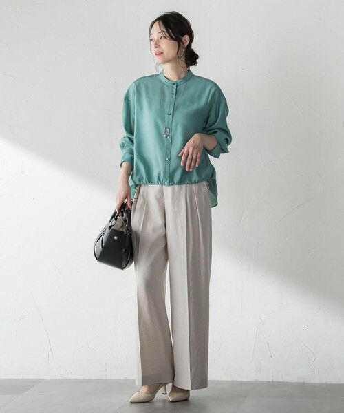 LAUTREAMONT / ロートレアモン その他パンツ | キレイ×リラックス アムンゼンワイドパンツ≪接触冷感/UV/洗濯機で洗える≫ | 詳細4