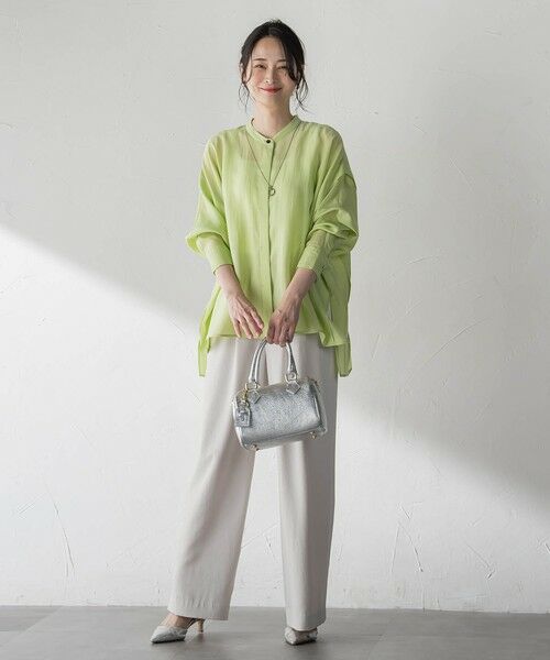 LAUTREAMONT / ロートレアモン その他パンツ | キレイ×リラックス アムンゼンワイドパンツ≪接触冷感/UV/洗濯機で洗える≫ | 詳細5