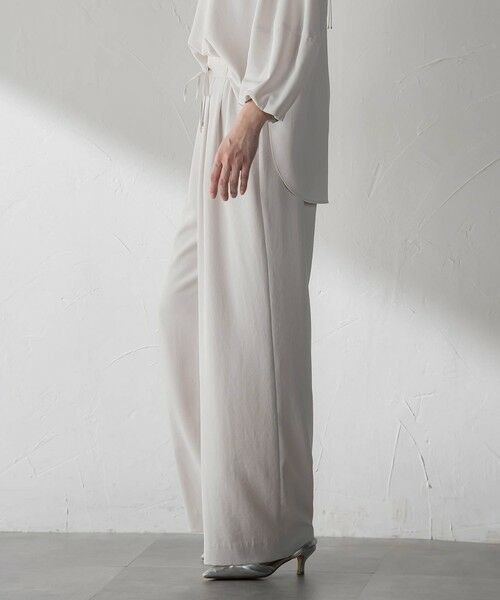 LAUTREAMONT / ロートレアモン その他パンツ | キレイ×リラックス アムンゼンワイドパンツ≪接触冷感/UV/洗濯機で洗える≫ | 詳細6