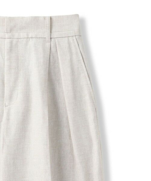 LAUTREAMONT / ロートレアモン その他パンツ | クラシックポリリネンヘリンボンパンツ | 詳細11