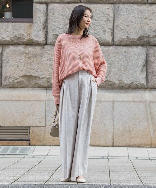 LAUTREAMONT / ロートレアモン その他パンツ | クラシックポリリネンヘリンボンパンツ | 詳細17