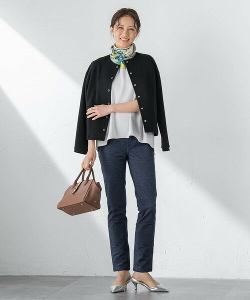 LAUTREAMONT / ロートレアモン その他パンツ | 【WEB限定】名品デニムジャージライトパンツ≪ストレッチ/11号あり≫ | 詳細17