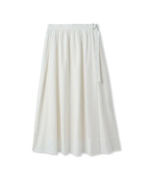 LAUTREAMONT / ロートレアモン ミニ・ひざ丈スカート | メンナイロンワッシャーブロードスカート | 詳細6