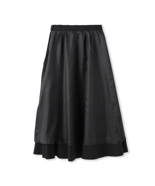 LAUTREAMONT / ロートレアモン ミニ・ひざ丈スカート | メンナイロンワッシャーブロードスカート | 詳細14