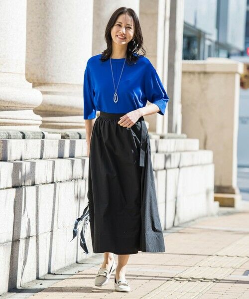 LAUTREAMONT / ロートレアモン ミニ・ひざ丈スカート | メンナイロンワッシャーブロードスカート | 詳細16