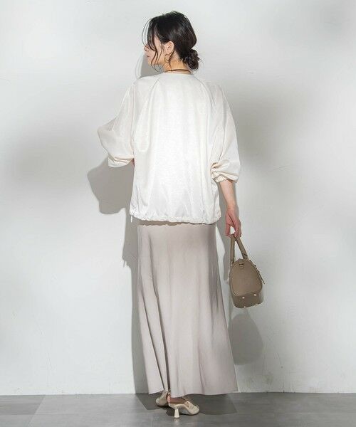 LAUTREAMONT / ロートレアモン テーラードジャケット | サテンジップブルゾン≪手洗い≫ | 詳細2