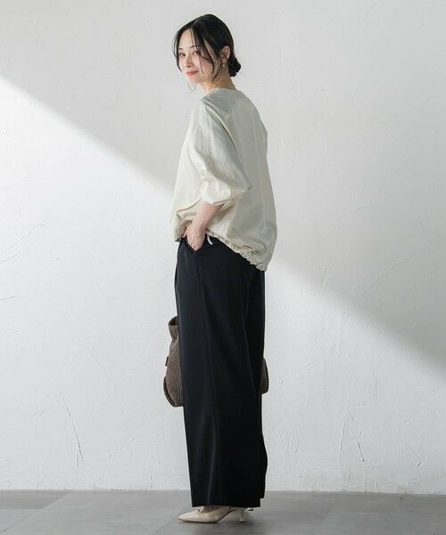 LAUTREAMONT / ロートレアモン テーラードジャケット | サテンジップブルゾン≪手洗い≫ | 詳細8