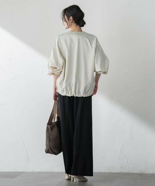 LAUTREAMONT / ロートレアモン テーラードジャケット | サテンジップブルゾン≪手洗い≫ | 詳細9