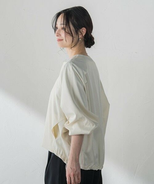 LAUTREAMONT / ロートレアモン テーラードジャケット | サテンジップブルゾン≪手洗い≫ | 詳細10