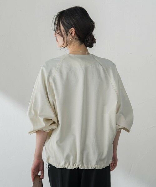 LAUTREAMONT / ロートレアモン テーラードジャケット | サテンジップブルゾン≪手洗い≫ | 詳細11