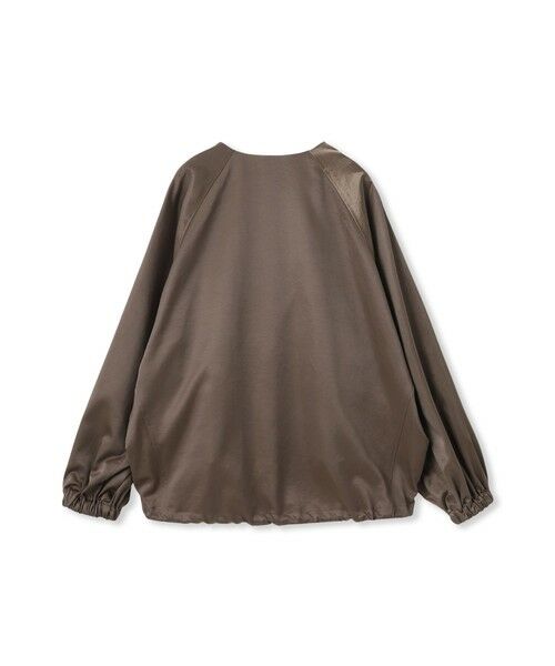 LAUTREAMONT / ロートレアモン テーラードジャケット | サテンジップブルゾン≪手洗い≫ | 詳細12