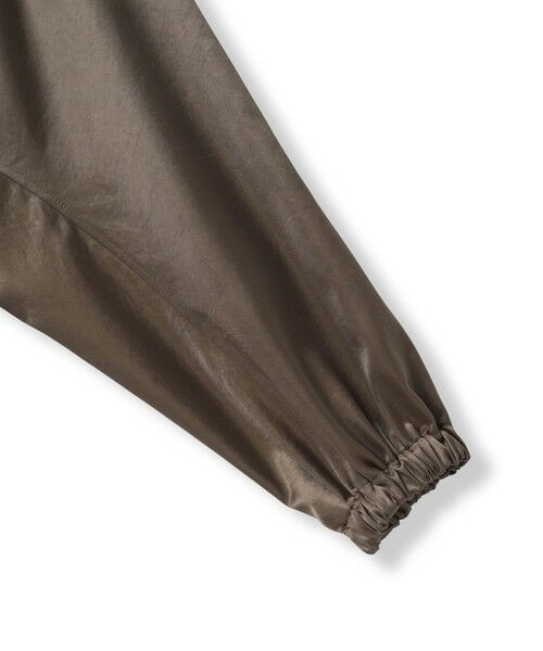 LAUTREAMONT / ロートレアモン テーラードジャケット | サテンジップブルゾン≪手洗い≫ | 詳細14