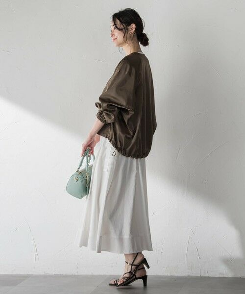 LAUTREAMONT / ロートレアモン テーラードジャケット | サテンジップブルゾン≪手洗い≫ | 詳細6